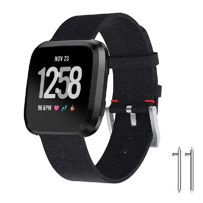 SDFB-001 Watch Band Fitbit Strap Woven Fabric Wrist Strap Wristband Replacement for Fitbit Versa Fitness Smart Watch
SDFB-001 Watch Band Fitbit Strap Woven Fabric Wrist Strap Wristband Replacement for Fitbit Versa Fitness Smart Watch