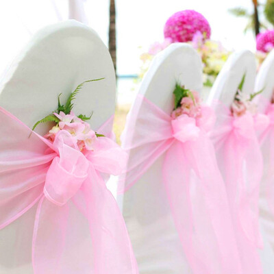 25pcs Chair Back Bow Streamer Organza Chair Ribbon Bows Sash for Festival Wedding Banquet Decoration
25pcs Chair Back Bow Streamer Organza Chair Ribbon Bows Sash for Festival Wedding Banquet Decoration