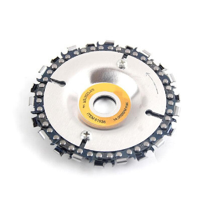 4 Inch Grinder Disc&Chain with Screws Fixing 22 Tooth Fine Cut Chain Set for 100115 Angle Grinders
4 Inch Grinder Disc&Chain with Screws Fixing 22 Tooth Fine Cut Chain Set for 100115 Angle Grinders