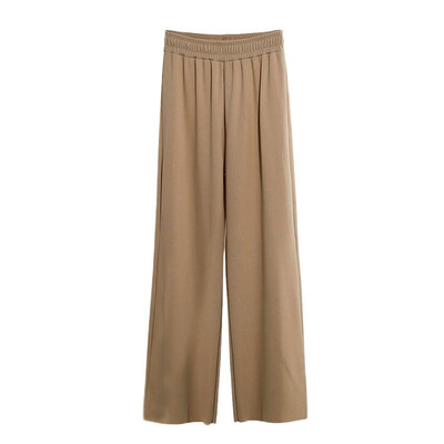 Fashion Women Wide Legs Pants Loose Plus Size Ribbed Elastic High Waist Solid Straight Casual Trousers
Fashion Women Wide Legs Pants Loose Plus Size Ribbed Elastic High Waist Solid Straight Casual Trousers