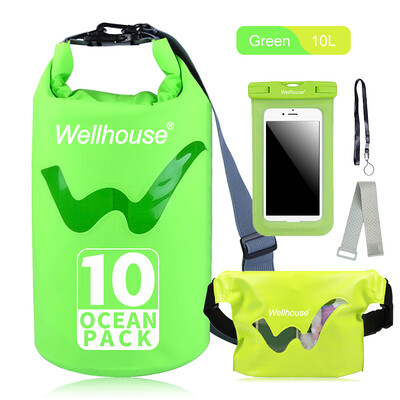 Set of 3 Waterproof Dry Bag Waist Pack&Phone Case Outdoor Travel Beach Storage Bags for Kayking Rafting Boating
Set of 3 Waterproof Dry Bag Waist Pack&Phone Case Outdoor Travel Beach Storage Bags for Kayking Rafting Boating
