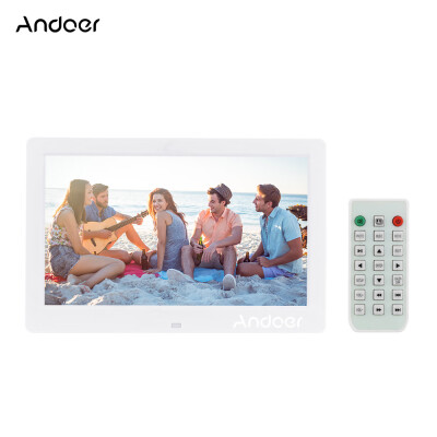 Andoer 101" LCD Digital Photo Picture Frame Album Alarm Clock MP3 MP4 Movie Player 1024 600 HD with Remote Control
Andoer 101" LCD Digital Photo Picture Frame Album Alarm Clock MP3 MP4 Movie Player 1024 600 HD with Remote Control