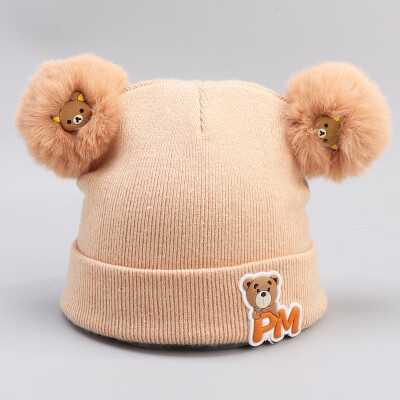 Baby headgear in autumn&winter boys&girls knitted pure cotton cotton warm cartoon cute double ball caps
Baby headgear in autumn&winter boys&girls knitted pure cotton cotton warm cartoon cute double ball caps