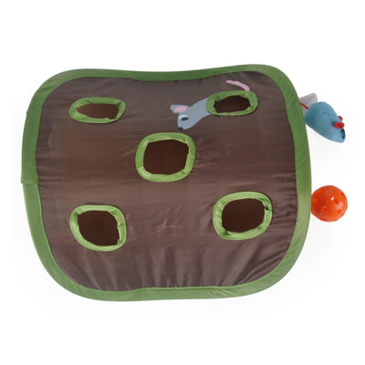 Cat Educational Toy Hide Seek Game Collapsible Puzzle Exercise Toy 9 Holes Mouse Hunt With Bells
Cat Educational Toy Hide Seek Game Collapsible Puzzle Exercise Toy 9 Holes Mouse Hunt With Bells