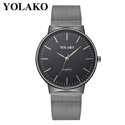 Gobestart YOLAKO Mens Quartz Stainless Steel Band Newv Strap Watch Analog Wrist Watch
Gobestart YOLAKO Mens Quartz Stainless Steel Band Newv Strap Watch Analog Wrist Watch