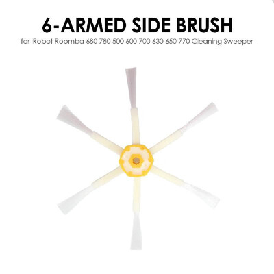 Robot Vacuum Cleaner Parts Side Brush 6-armed Replacement for iRobot Roomba 500 600 700 Series Cleaning Sweeper
Robot Vacuum Cleaner Parts Side Brush 6-armed Replacement for iRobot Roomba 500 600 700 Series Cleaning Sweeper