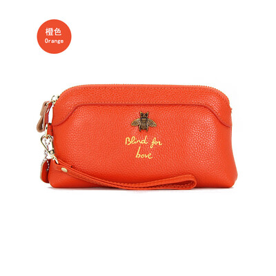 2019 new Europe&America ultra-thin top layer leather wallet ladies leather simple fashion clutch bag large screen mobile phone bag
2019 new Europe&America ultra-thin top layer leather wallet ladies leather simple fashion clutch bag large screen mobile phone bag