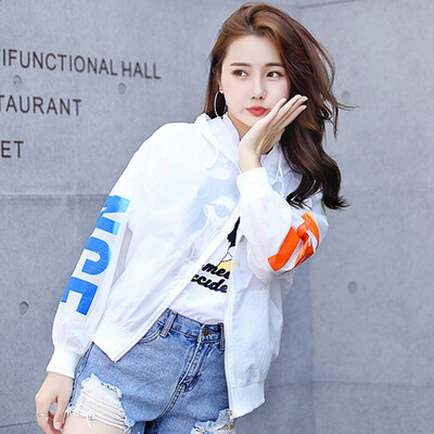 2019 Summer Womens Sunscreen Shirt Jacket Hooded Shirt Fashion Large Size Womens Anti-UV Transparent Sunscreen Clothes
2019 Summer Womens Sunscreen Shirt Jacket Hooded Shirt Fashion Large Size Womens Anti-UV Transparent Sunscreen Clothes
