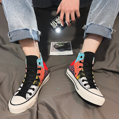 Summer Gao Bang Canvas Port Wind Korean Edition Baitie Leisure Tide Shoes Yuanyang Cloth Shoes Autumn Board Shoes
Summer Gao Bang Canvas Port Wind Korean Edition Baitie Leisure Tide Shoes Yuanyang Cloth Shoes Autumn Board Shoes