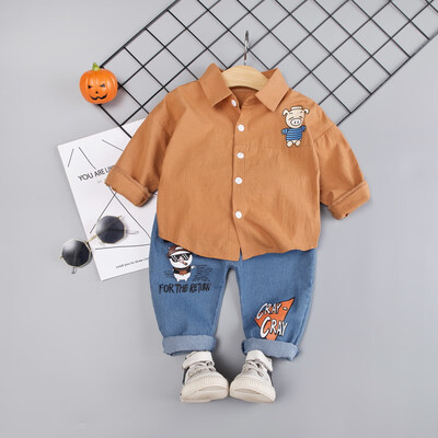 Autumn Children Baby Boys Casual Long Sleeve Cartoon Pig Print Blouse TopsDenim Pants Trouser Set
Autumn Children Baby Boys Casual Long Sleeve Cartoon Pig Print Blouse TopsDenim Pants Trouser Set