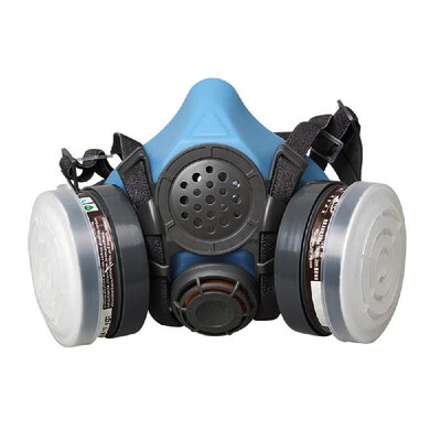 STRONGST-M50G-1B Gas Mask Respirator Dual Filter Half Face Mask Painting Spraying Silica Gel Mask
STRONGST-M50G-1B Gas Mask Respirator Dual Filter Half Face Mask Painting Spraying Silica Gel Mask