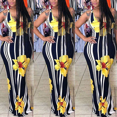 Roseonmyhand Women Ladies Sleeveless Floral Boho Party Bodycon Maxi Dress Clothing Plus Size
Roseonmyhand Women Ladies Sleeveless Floral Boho Party Bodycon Maxi Dress Clothing Plus Size