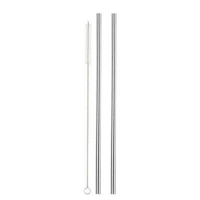2pcs Stainless Steel Straws Reusable Eco-friendly StraightBent Drinking Metal Straws with Cleaning Brush 2
2pcs Stainless Steel Straws Reusable Eco-friendly StraightBent Drinking Metal Straws with Cleaning Brush 2