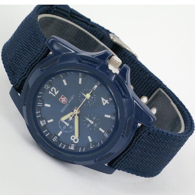 Fashionable Stylish Army Military Sport Watch Wristwatch for Men with Knitted Weave Strap Band
Fashionable Stylish Army Military Sport Watch Wristwatch for Men with Knitted Weave Strap Band