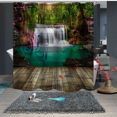 Gobestart Popular Waterproof Shower Curtain With 12 Hooks Printed Bathroom 180x180cm
Gobestart Popular Waterproof Shower Curtain With 12 Hooks Printed Bathroom 180x180cm