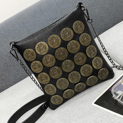 Tailored Unisex Fashion Metallic Dot Shoulder Bag Leather Chain Crossbody Bag Handle Bags
Tailored Unisex Fashion Metallic Dot Shoulder Bag Leather Chain Crossbody Bag Handle Bags