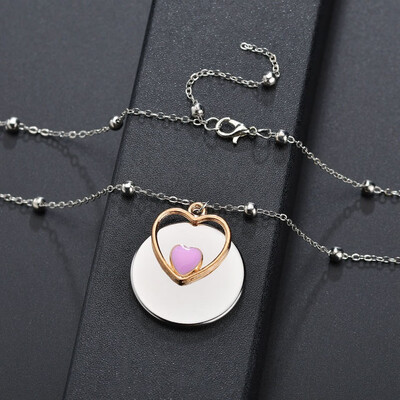 Simple Ladies Round Pendant Necklace OL Style High Quality European And American Personality Charm Wedding Party Fashion Jewelry
Simple Ladies Round Pendant Necklace OL Style High Quality European And American Personality Charm Wedding Party Fashion Jewelry