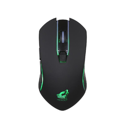 Free Wolf Wireless Gaming Mouse with 1600DPI Silent Gaming Mice of 3 Adjustable DPI&2 Programmable Buttons with Built-in Recha
Free Wolf Wireless Gaming Mouse with 1600DPI Silent Gaming Mice of 3 Adjustable DPI&2 Programmable Buttons with Built-in Recha