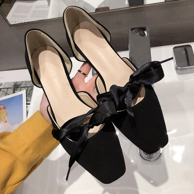 Little Fresh Girl High-heeled Shoes Female Summer Korean Edition Square Head Butterfly Tie&Fine-heeled Sandals Chic
Little Fresh Girl High-heeled Shoes Female Summer Korean Edition Square Head Butterfly Tie&Fine-heeled Sandals Chic