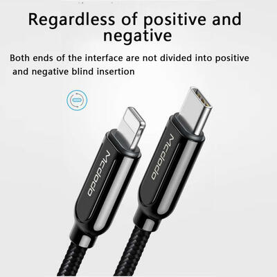 Portable Type-C Fast Charging Cable To Lightning PD Data Line For Apple IPhones Mobile Phone-12m
Portable Type-C Fast Charging Cable To Lightning PD Data Line For Apple IPhones Mobile Phone-12m