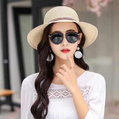 New Ms Xia straw hat Korean version fashionable eaves bow outdoor sunscreen hat riding portable Tourism
New Ms Xia straw hat Korean version fashionable eaves bow outdoor sunscreen hat riding portable Tourism