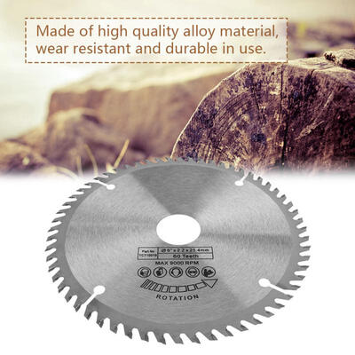 Greensen 6 148mm 60 Teeth Carbide Circular Saw Blade Cutting Disc for Steel Aluminum Wood Plastic
Greensen 6 148mm 60 Teeth Carbide Circular Saw Blade Cutting Disc for Steel Aluminum Wood Plastic