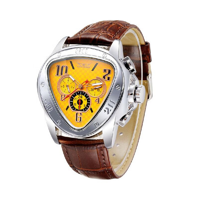 JARAGAR Fashion Cool Triangle Case Semi Automatic Men Mechanical Watch Luxury Leather Strap Man Casual Wristwatch with DateWeek2
JARAGAR Fashion Cool Triangle Case Semi Automatic Men Mechanical Watch Luxury Leather Strap Man Casual Wristwatch with DateWeek2