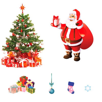 Gobestart Christmas Window Stickers Large Santa Claus Xmas Tree Gift Box Candy Socks
Gobestart Christmas Window Stickers Large Santa Claus Xmas Tree Gift Box Candy Socks