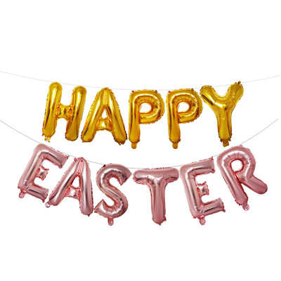 Toponeto 16 inch Large Happy Easter Foil Balloon Set Banner Bunting Party Decoration
Toponeto 16 inch Large Happy Easter Foil Balloon Set Banner Bunting Party Decoration