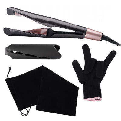 Hair Straightener And Curler In One With Glazed Ceramic Plates LED Display Adjustable Temperature - EU Plug
Hair Straightener And Curler In One With Glazed Ceramic Plates LED Display Adjustable Temperature - EU Plug