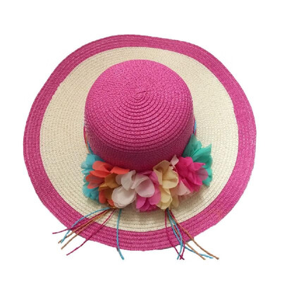 New Summer Women Straw Hat Wide Brim Colorful Flower Floppy Foldable Sun Beach Hat Headwear
New Summer Women Straw Hat Wide Brim Colorful Flower Floppy Foldable Sun Beach Hat Headwear