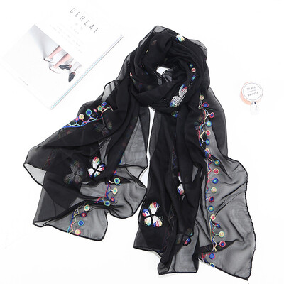Elegant simulation silk embroidered silk scarf embroidery scarf new summer air conditioning shawl female silk scarf wholesale
Elegant simulation silk embroidered silk scarf embroidery scarf new summer air conditioning shawl female silk scarf wholesale