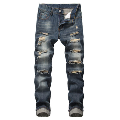 Gobestart Mens Fashion Slim Fit Personality straightl Casual Ripped Jeans Denim Pants
Gobestart Mens Fashion Slim Fit Personality straightl Casual Ripped Jeans Denim Pants