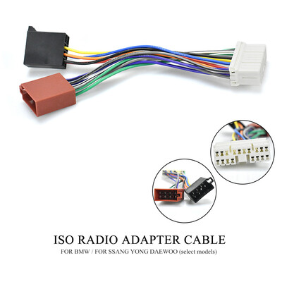 12-105 ISO Radio Adapter for SSANG YONG for DAEWOO Wiring Harness Connector Lead Loom Cable Plug Adaptor Stereo
12-105 ISO Radio Adapter for SSANG YONG for DAEWOO Wiring Harness Connector Lead Loom Cable Plug Adaptor Stereo