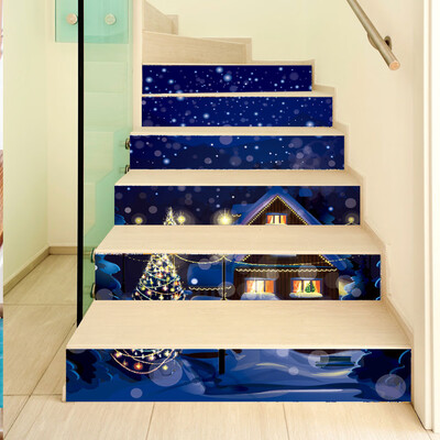 Tailored 3D Christmas Decor Stairs Wall Stickers Self Adhesive Door Mural Decals DIY Home
Tailored 3D Christmas Decor Stairs Wall Stickers Self Adhesive Door Mural Decals DIY Home