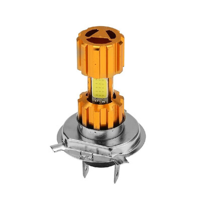 H4 COB Car Motorcycle Electrombile High Bright LED Headlight Bulbs Golden Three Faces Glowing Light Bulb Modification
H4 COB Car Motorcycle Electrombile High Bright LED Headlight Bulbs Golden Three Faces Glowing Light Bulb Modification
