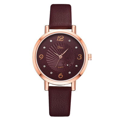 DISU Relogio feminino Women Watches Retro Casual Girl Quartz Watch Casual Leather Ladies Dress Watches Women Clock Montre Femme
DISU Relogio feminino Women Watches Retro Casual Girl Quartz Watch Casual Leather Ladies Dress Watches Women Clock Montre Femme