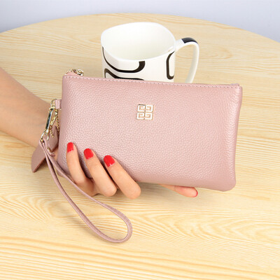 2019 new melon seed double zipper leather clutch bag European&American fashion trend coin purse mobile phone bag
2019 new melon seed double zipper leather clutch bag European&American fashion trend coin purse mobile phone bag