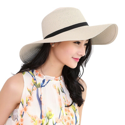 New Elegant Women Straw Sun Hat Bowknot Wide Large Brim Foldable Casual Summer Holiday Cap
New Elegant Women Straw Sun Hat Bowknot Wide Large Brim Foldable Casual Summer Holiday Cap
