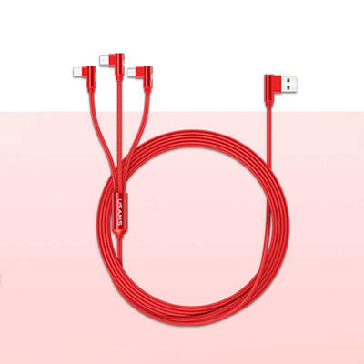 BASEUS US-SJ242 U10 12m Elbow One Drag Three Charging Data Cable Type-C Lightning Micro USB Charge Wire Cable-12m
BASEUS US-SJ242 U10 12m Elbow One Drag Three Charging Data Cable Type-C Lightning Micro USB Charge Wire Cable-12m