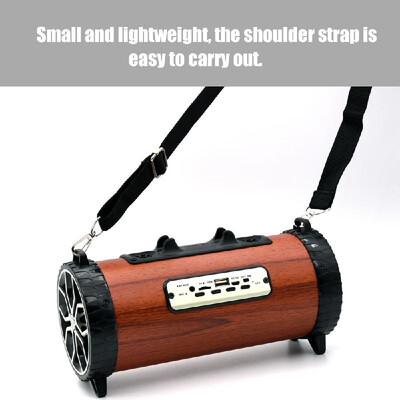 Portable Wireless Standable Outdoor Subwoofer BT Speaker Cell Phone Stand Stereo Loudspeaker Box with Shoulder Strap
Portable Wireless Standable Outdoor Subwoofer BT Speaker Cell Phone Stand Stereo Loudspeaker Box with Shoulder Strap