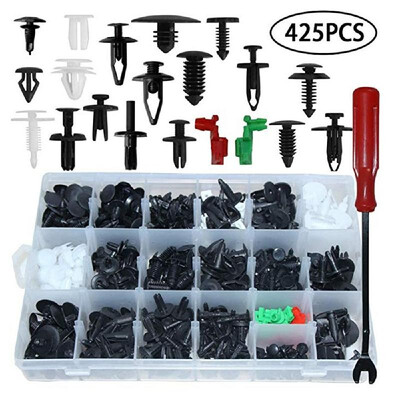425PCS Universal Drive Rivet Kit Auto Vehicle Door Panels Fastener for FordChevrolet
425PCS Universal Drive Rivet Kit Auto Vehicle Door Panels Fastener for FordChevrolet