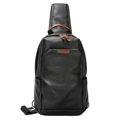 Soft leather breast bag large capacity breast bag Korean fashion single shoulder bag recreational slanting leather waist bag
Soft leather breast bag large capacity breast bag Korean fashion single shoulder bag recreational slanting leather waist bag