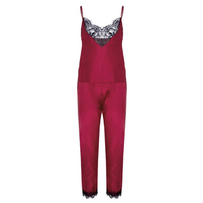 Toponeto New Women Stain Lace Lingerie Nightdress Pajamas Camisole Trousers Sleepwear Set
Toponeto New Women Stain Lace Lingerie Nightdress Pajamas Camisole Trousers Sleepwear Set