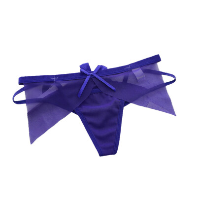 Toponeto Women Sexy G-string Thongs Panties Mesh Hollow Bow Briefs Lingerie Underwear
Toponeto Women Sexy G-string Thongs Panties Mesh Hollow Bow Briefs Lingerie Underwear