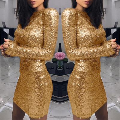 〖Follure〗Womens Fashion Party Dress Sequin Slim Fit Evening Dress Solid Color Bodycon Mini Dress
〖Follure〗Womens Fashion Party Dress Sequin Slim Fit Evening Dress Solid Color Bodycon Mini Dress