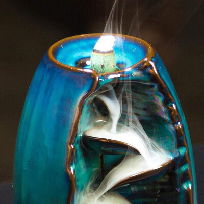 Ceramic Waterfall Smoke Backflow Incense Burner With Exquisite Aromatherapy Diffusers Home Office Modern Decoration Desktop Gift
Ceramic Waterfall Smoke Backflow Incense Burner With Exquisite Aromatherapy Diffusers Home Office Modern Decoration Desktop Gift