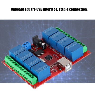 Greensen 8-Channel 24V Computer USB Smart Switch Controller PC Relay Module Expansion Board
Greensen 8-Channel 24V Computer USB Smart Switch Controller PC Relay Module Expansion Board