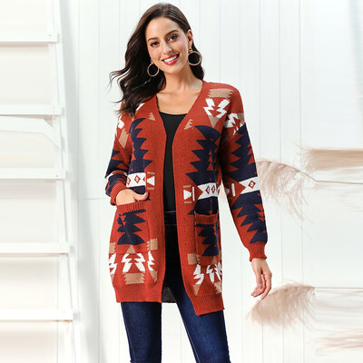 Toponeto Women Christmas Geometric Pattern Coat V-Neck Christmas Tree Sweater Cardigan
Toponeto Women Christmas Geometric Pattern Coat V-Neck Christmas Tree Sweater Cardigan
