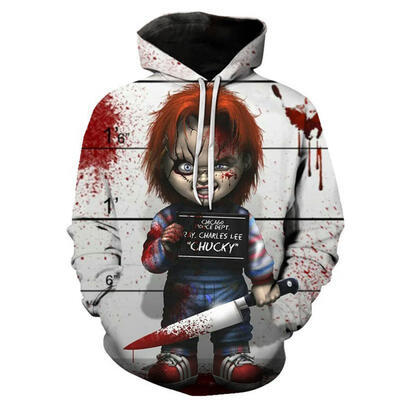 Casual Drawstring Pullover Hoodie 3D Digital Printing Killer Girl Tops Long-Sleeved Hooded Sweatshirt
Casual Drawstring Pullover Hoodie 3D Digital Printing Killer Girl Tops Long-Sleeved Hooded Sweatshirt
